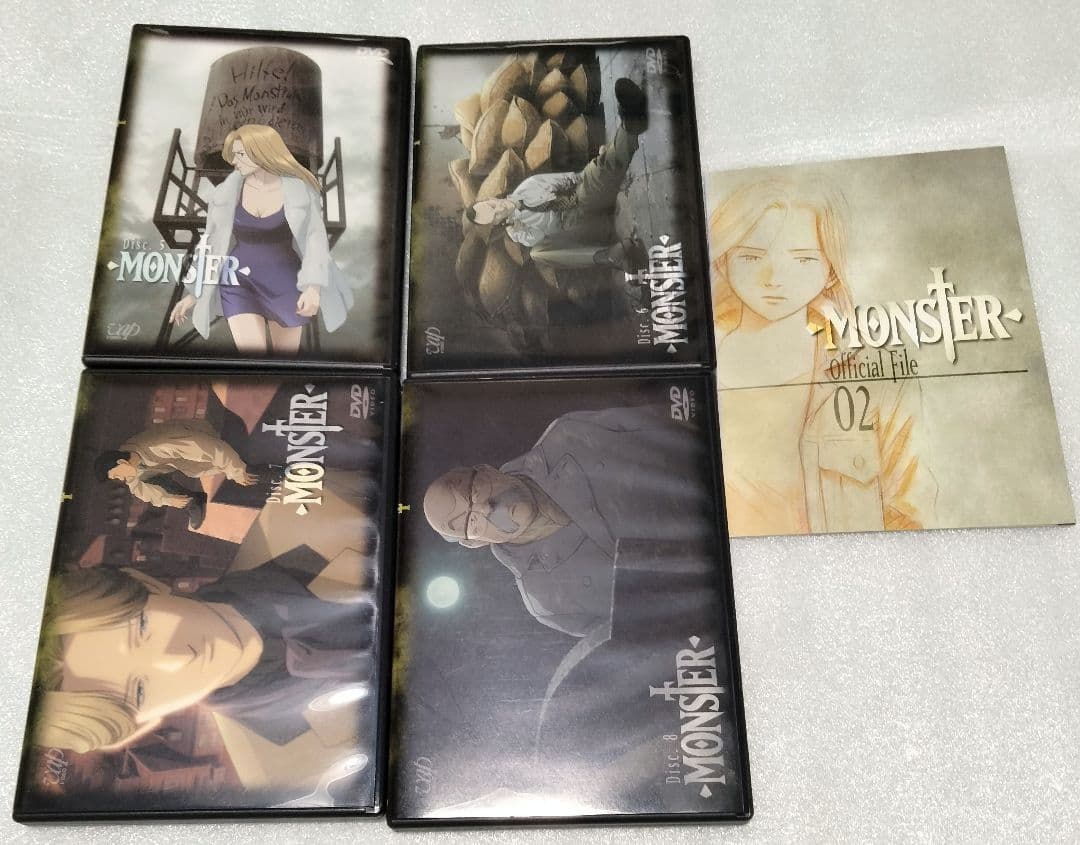 【美品】MONSTER DVD BOX 全巻セット 浦沢直樹