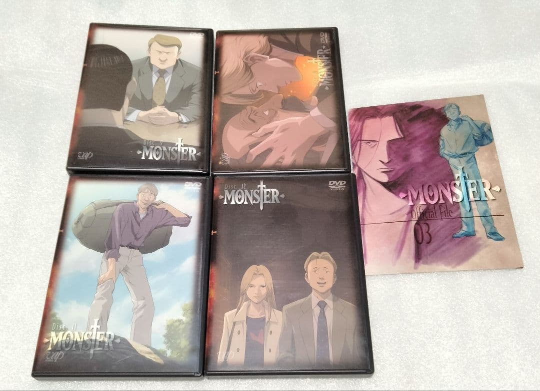 【美品】MONSTER DVD BOX 全巻セット 浦沢直樹