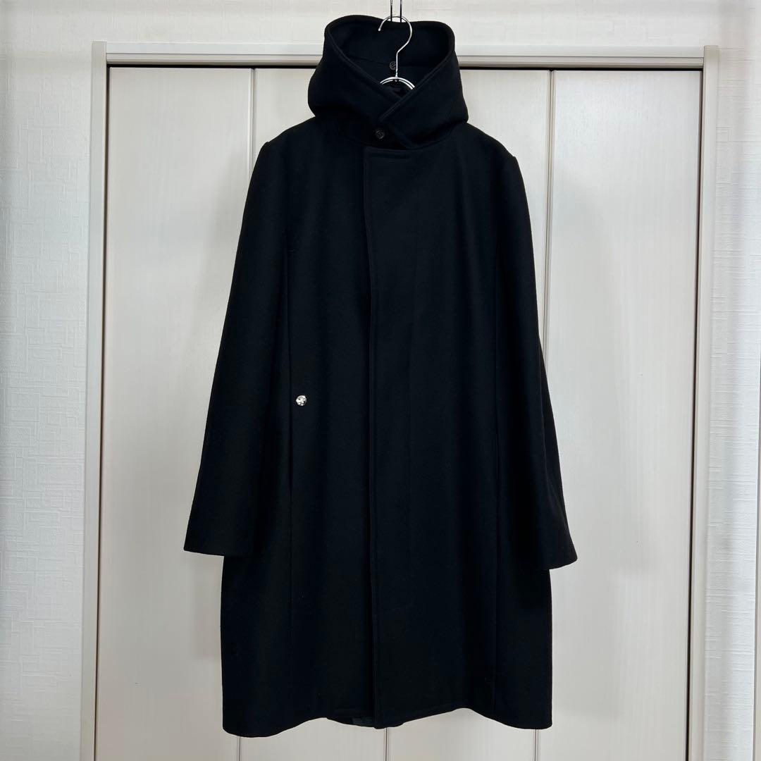 BLESS N°22 Hood Coat メルトンウール ブラック