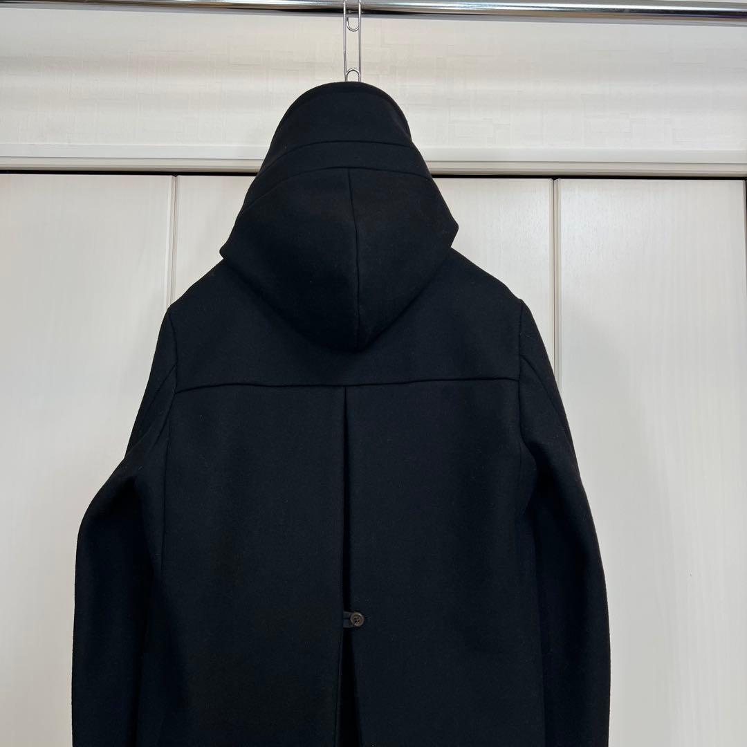 BLESS N°22 Hood Coat メルトンウール ブラック