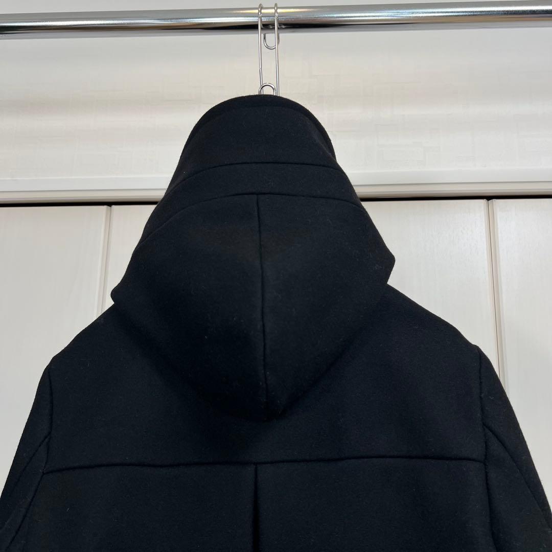 BLESS N°22 Hood Coat メルトンウール ブラック