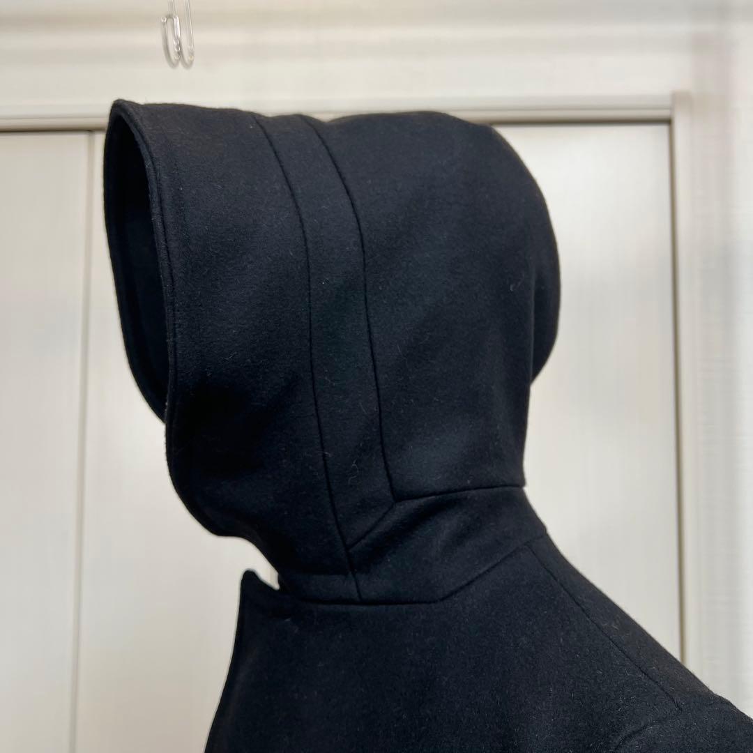 BLESS N°22 Hood Coat メルトンウール ブラック