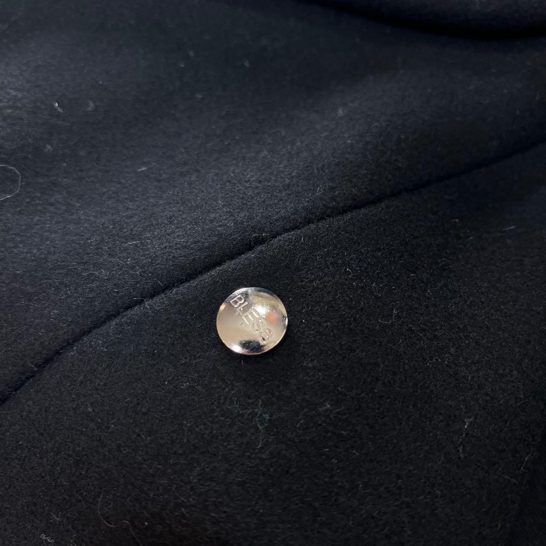 BLESS N°22 Hood Coat メルトンウール ブラック