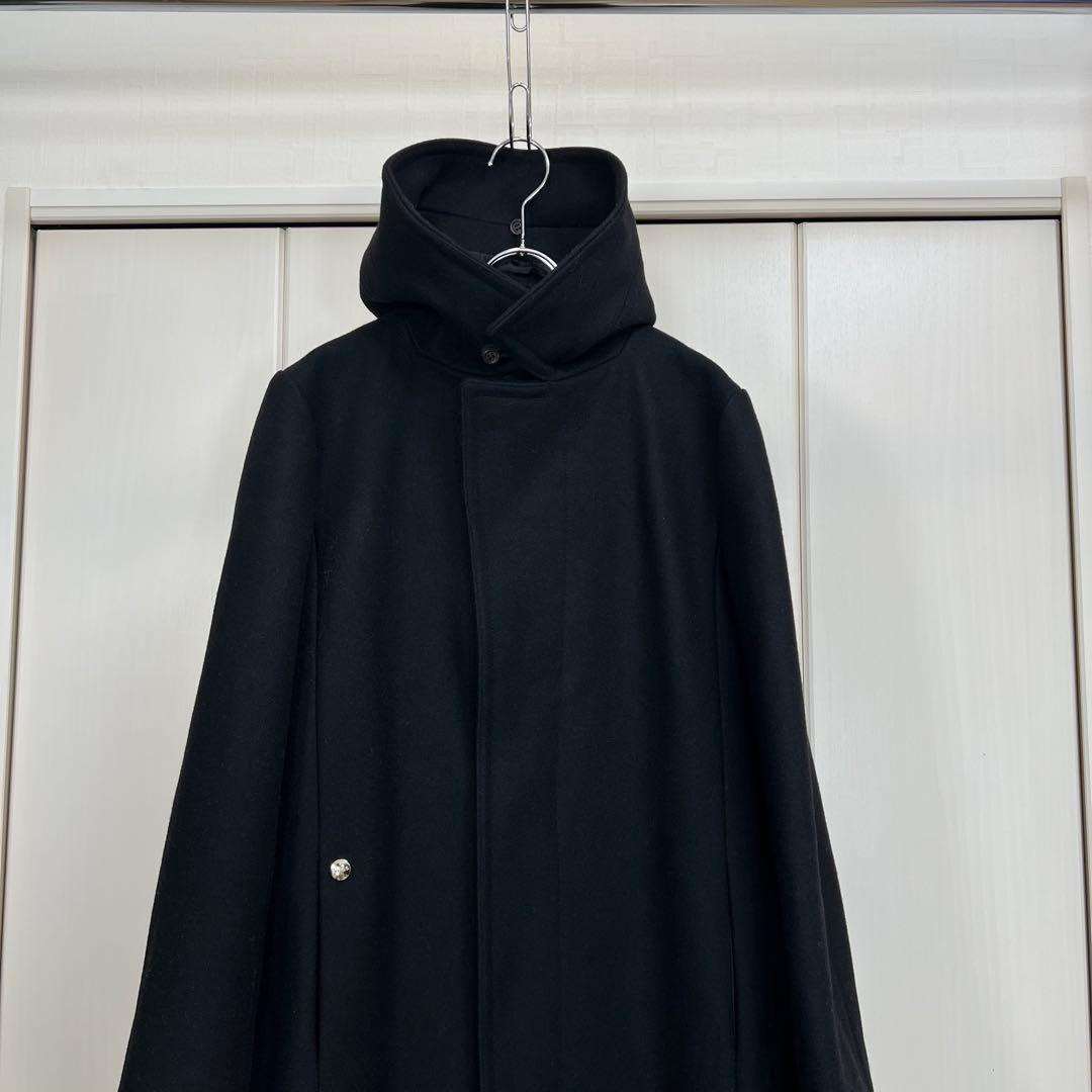 BLESS N°22 Hood Coat メルトンウール ブラック