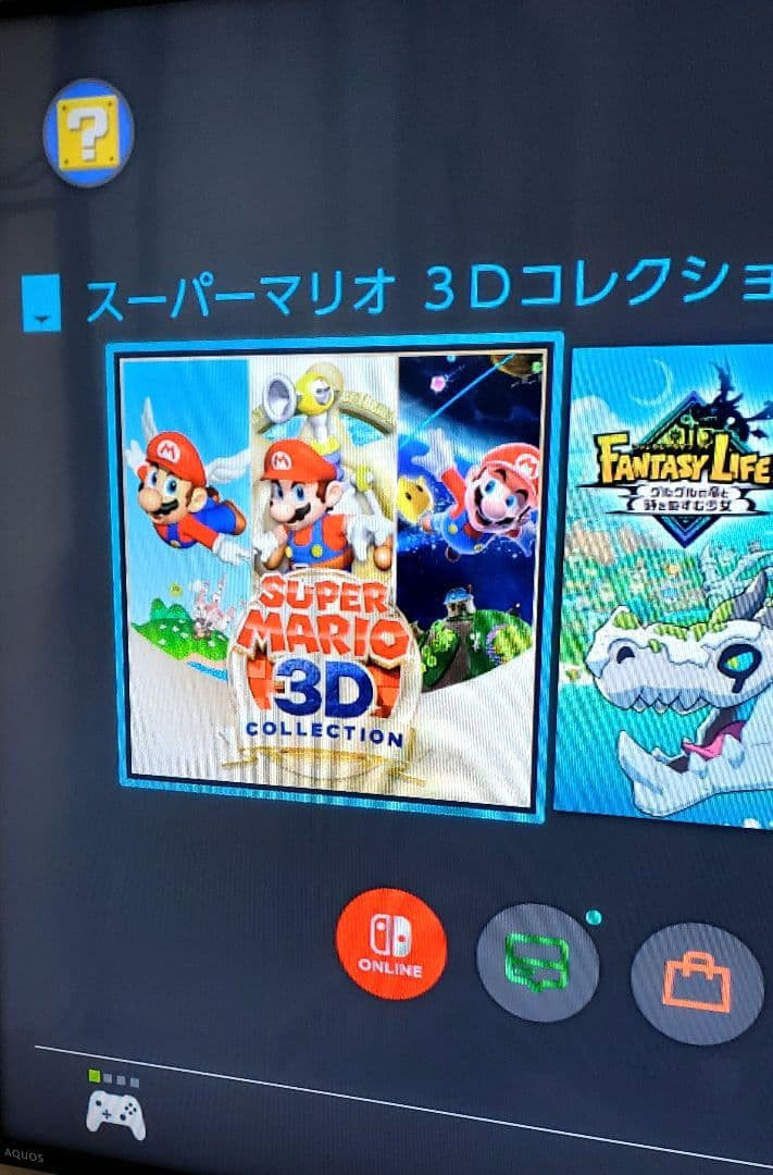 Switch スーパーマリオ3Dコレクション　ソフトのみ　SUPER MARIO