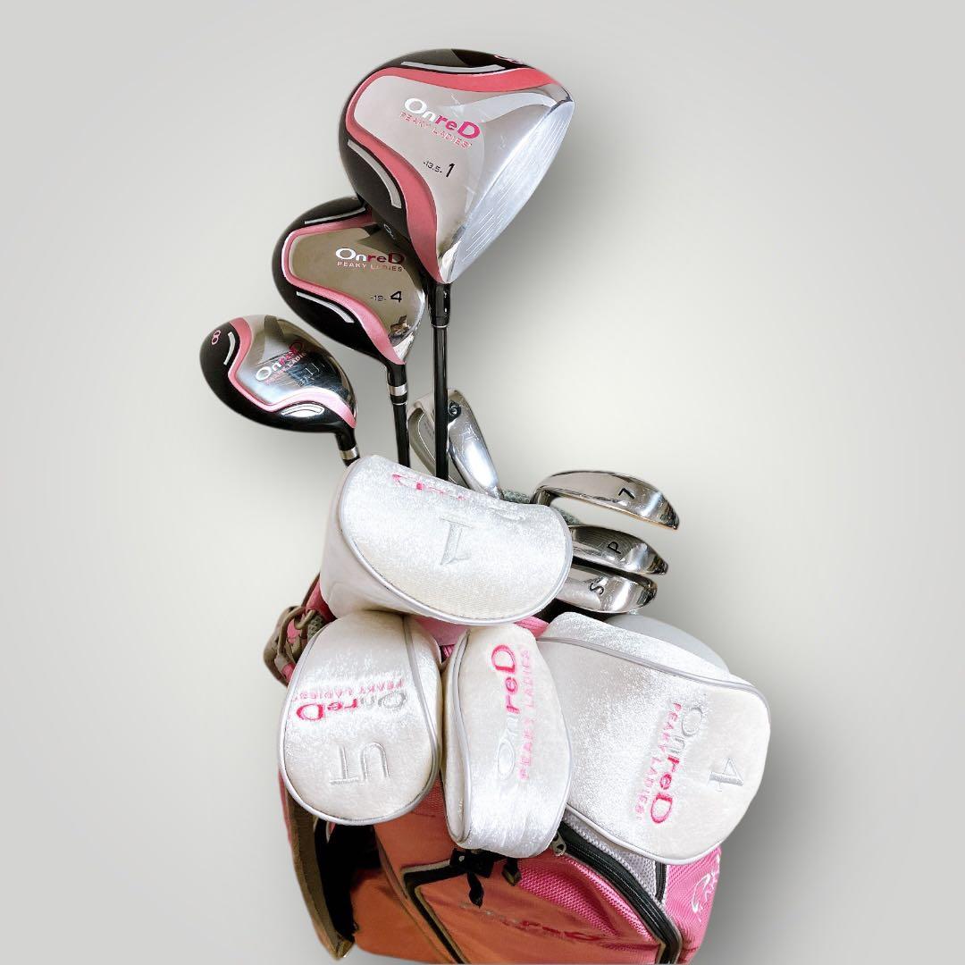 【春からゴルフを始める方へ 初心者歓迎】OnReD レディースゴルフセット