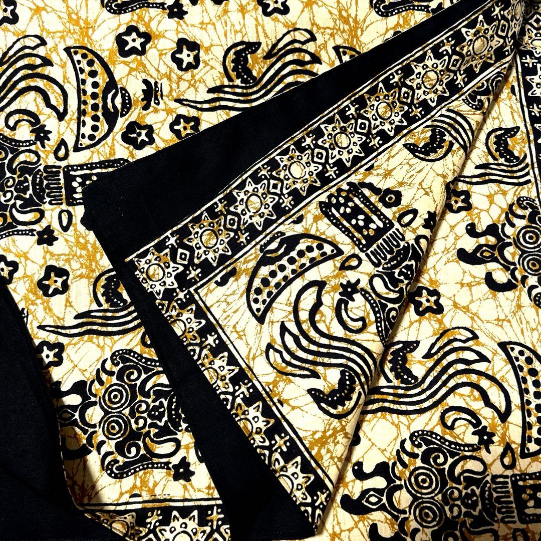 推し活　バディック＆ブラック　大判ストール　藤井風　秋色　ハンドメイド