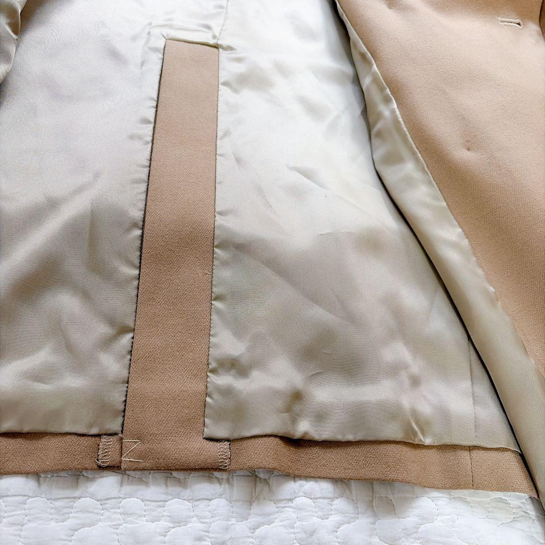 タグ付⚑ フレームワーク　ダブルブレストジャケット カシミヤ　金ボタン　ベージュ