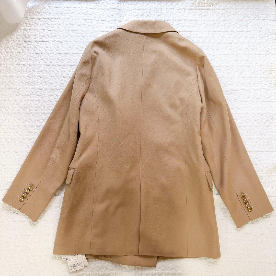 タグ付⚑ フレームワーク　ダブルブレストジャケット カシミヤ　金ボタン　ベージュ