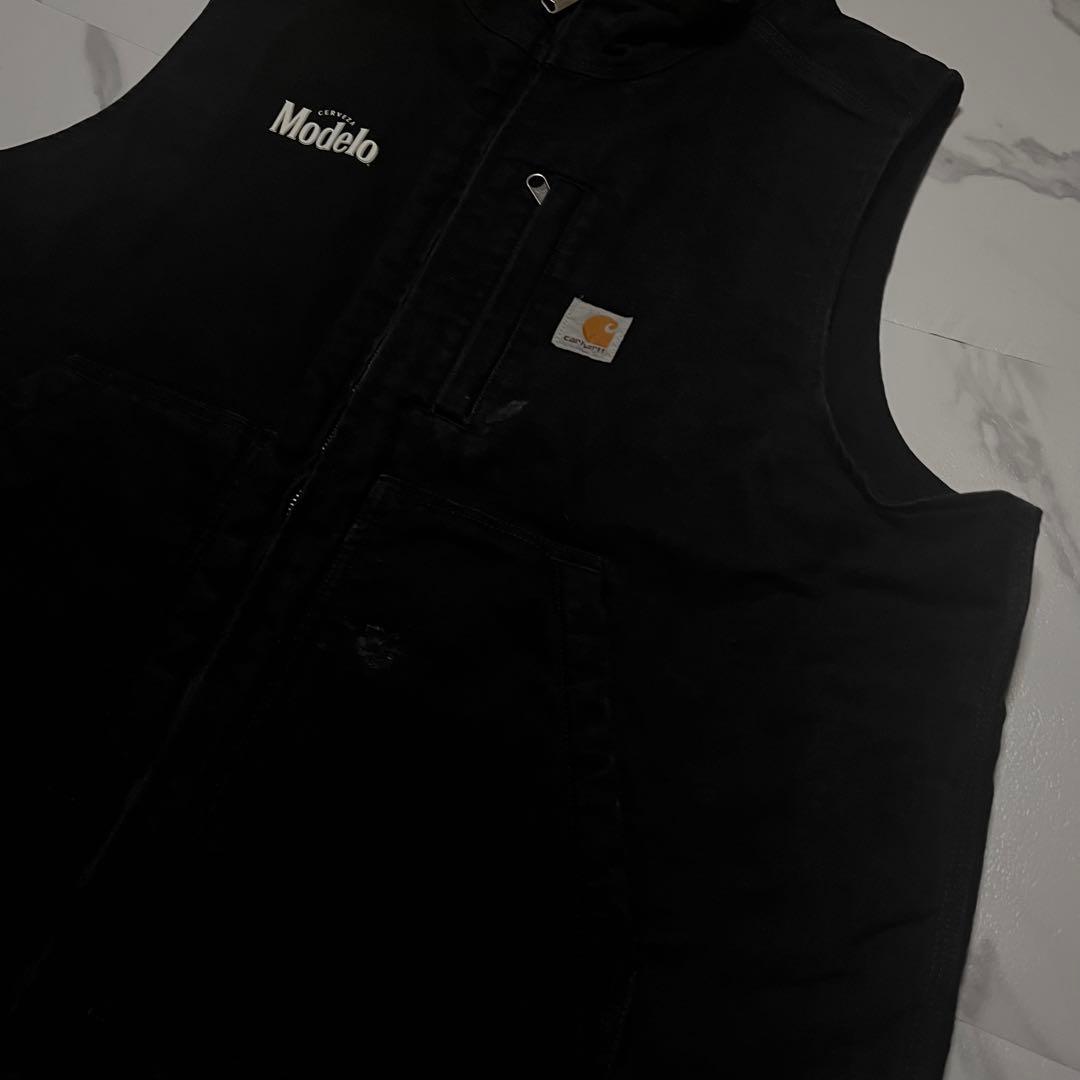 Cahartt モックネックボア　ダックベスト