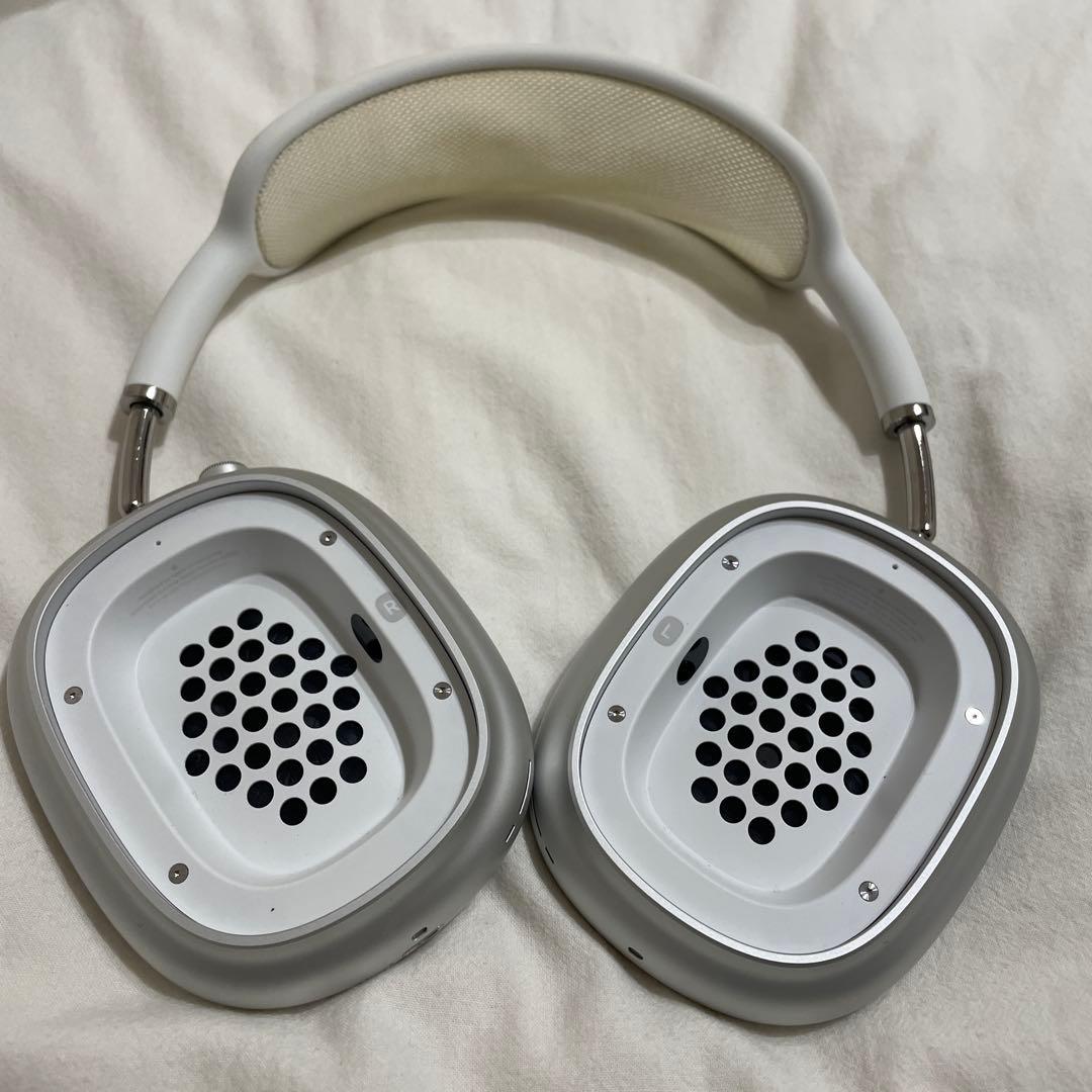 AirPodsMAX シルバー ワイヤレスヘッドホン