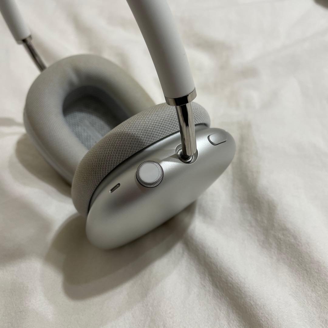 AirPodsMAX シルバー ワイヤレスヘッドホン