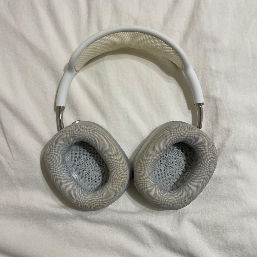 AirPodsMAX シルバー ワイヤレスヘッドホン