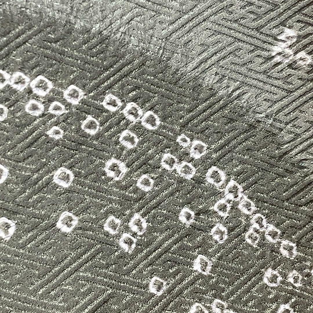 カメ様［6774］訪問着 舞花文様 金彩 絞り 幅広サイズ 正絹 着物 袷