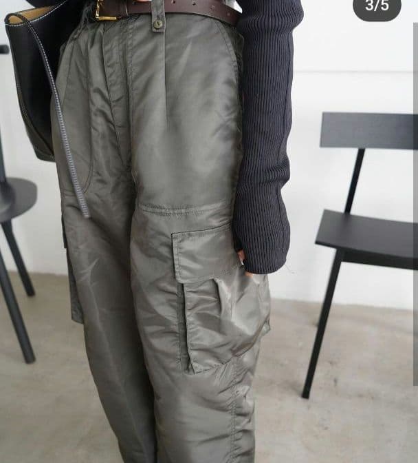 ꧁Canalicious꧂様 ETRETOKYO ベルテッドヘムカーゴパンツ