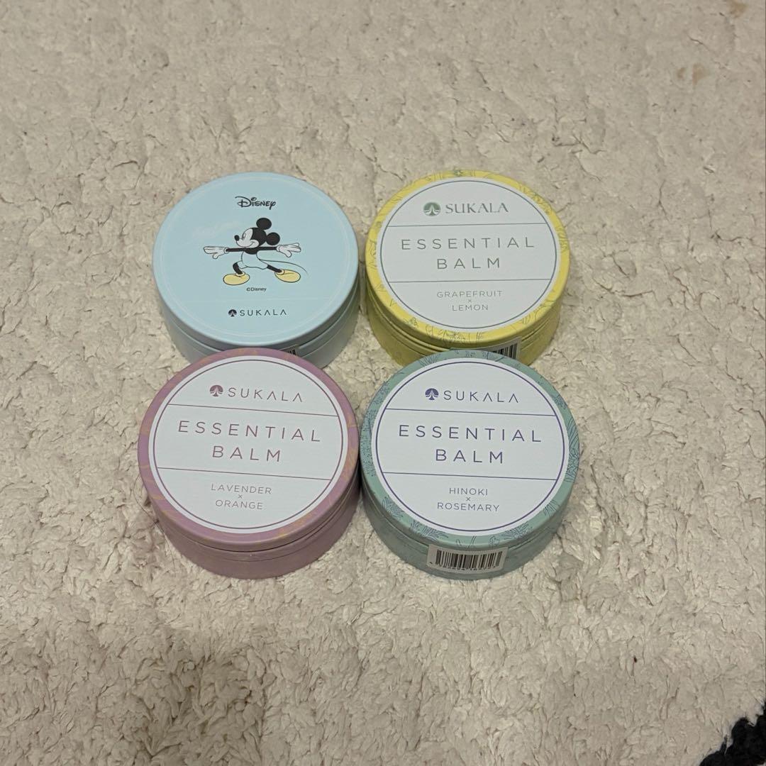 SUKKLA エッセンシャルバーム 4個セット