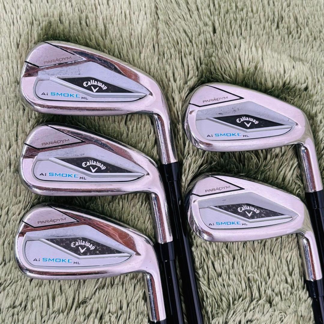 キャロウェイ パラダイム AiスモークHL アイアン5本セット メンズゴルフ