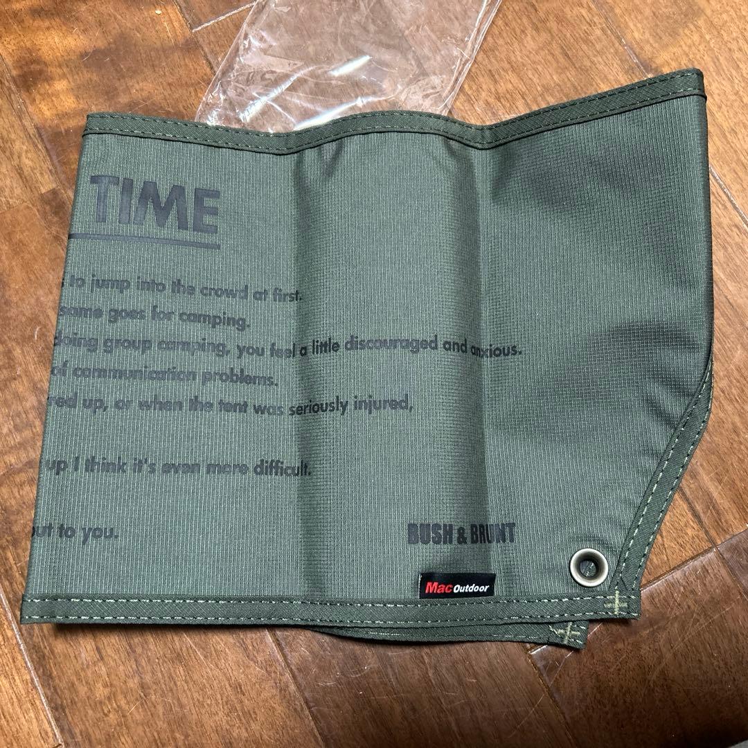 ブラント　BRUNT FIRST TIME 初期ロット　オリーブ　旗　未使用品