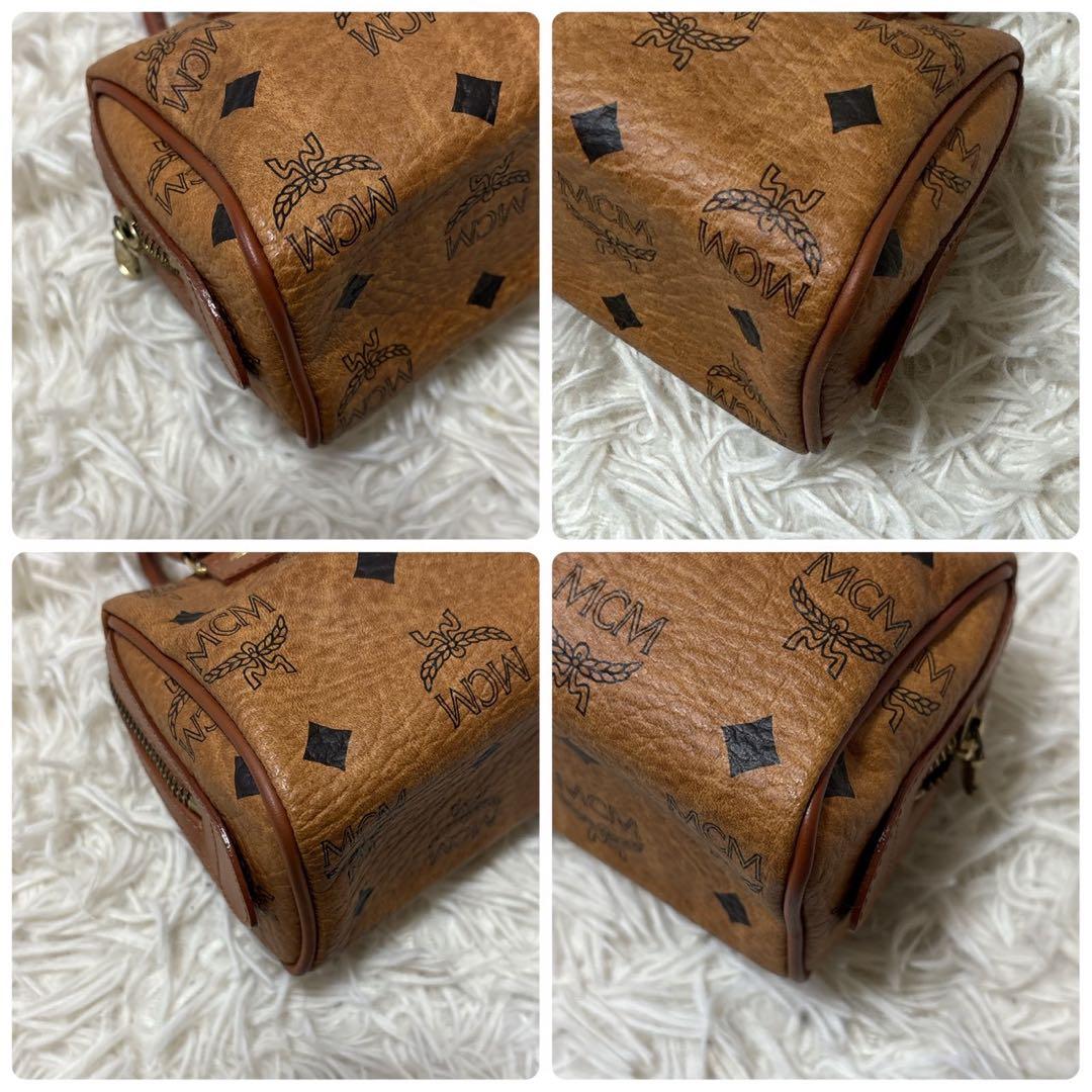 MCM エムシーエム ミニボストン 2way ショルダー ヴィセトス