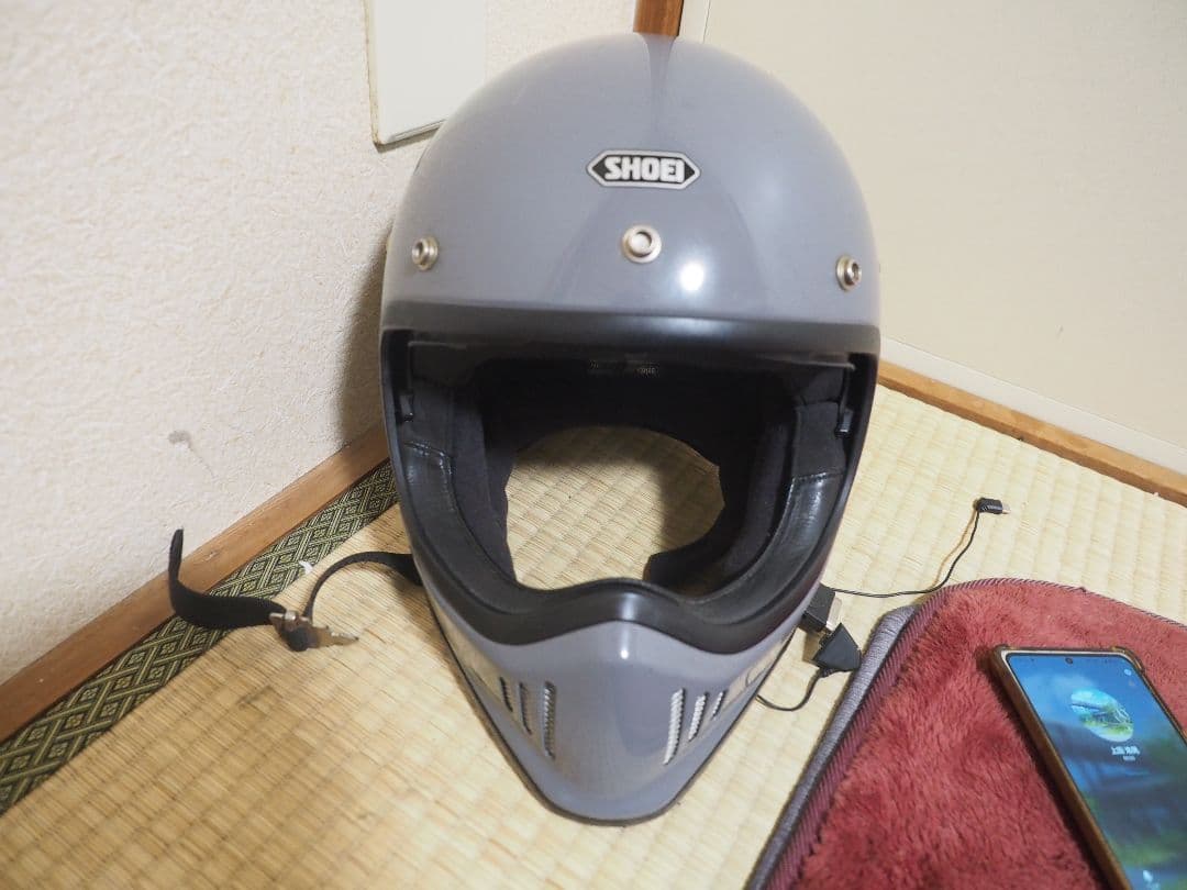コロ助様 SHOEI EX-0 バイク ヘルメット フルフェイス ビーコム 配線