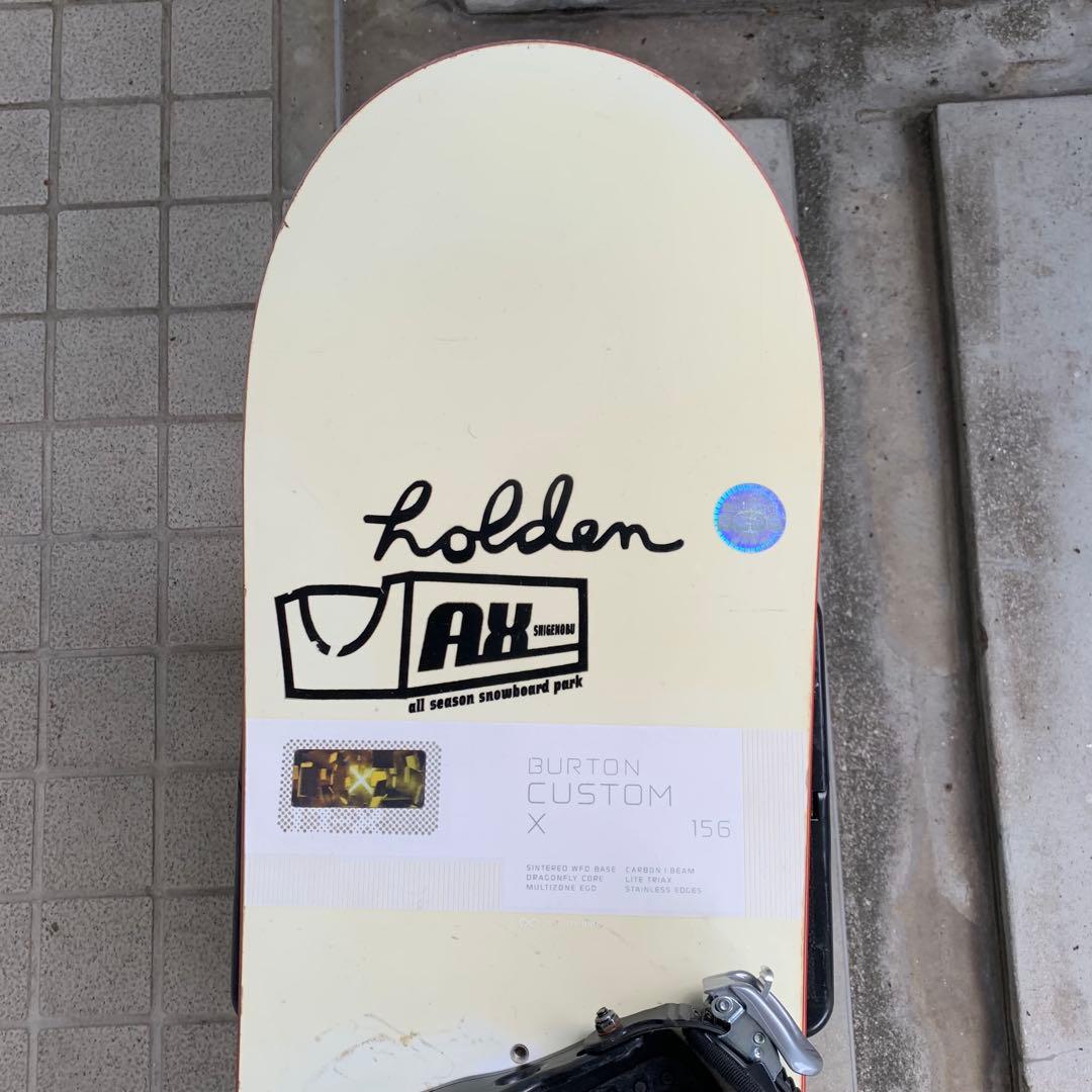 スノーボードセット BURTON CUSTOM X 156cm