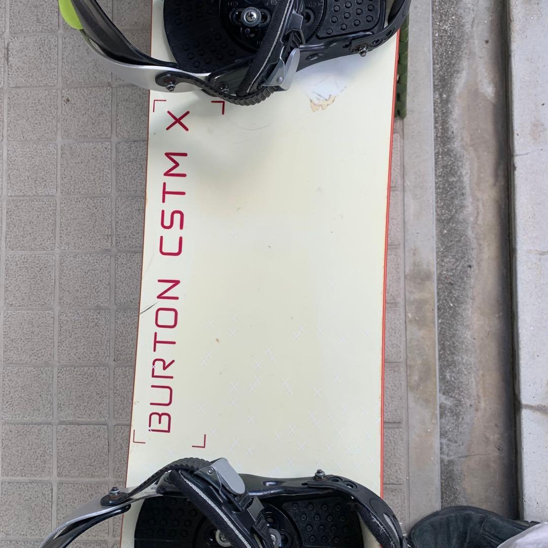 スノーボードセット BURTON CUSTOM X 156cm