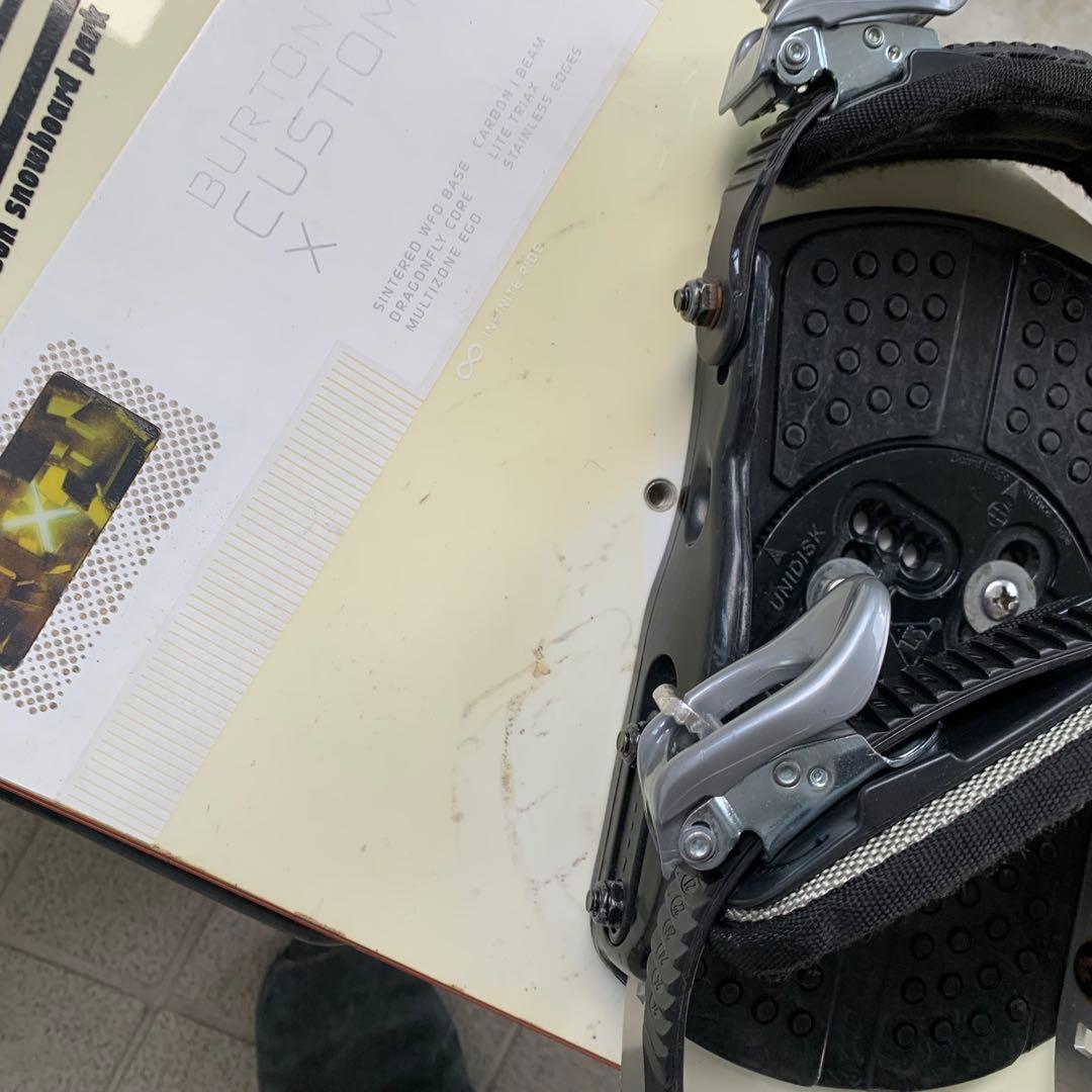 スノーボードセット BURTON CUSTOM X 156cm