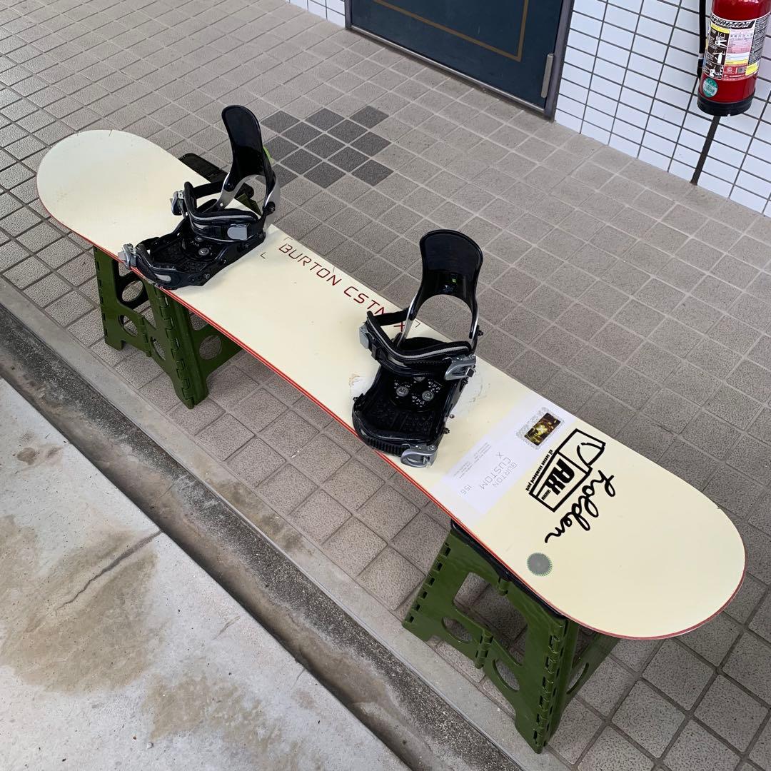 スノーボードセット BURTON CUSTOM X 156cm