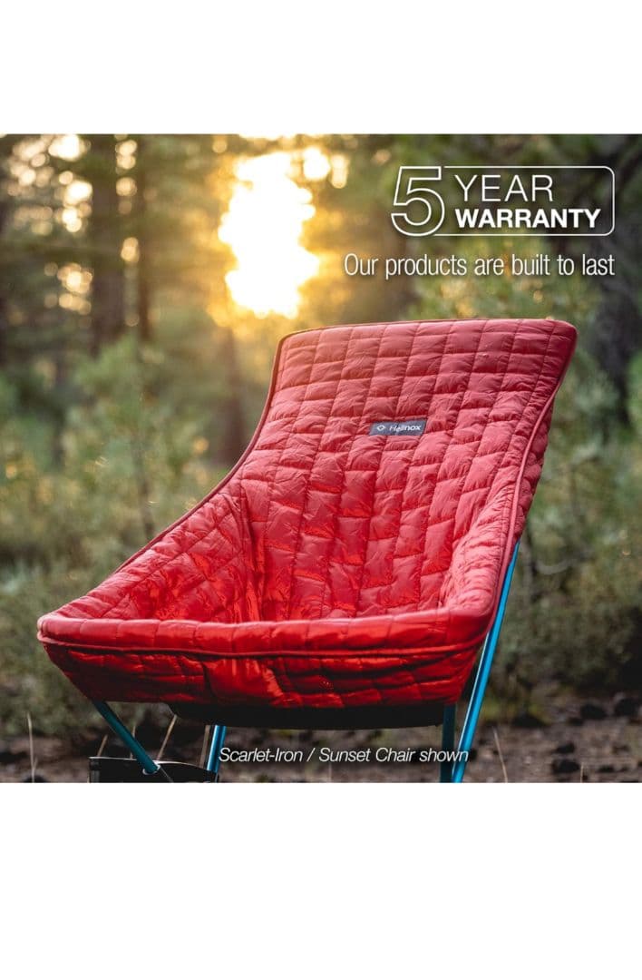 Helinox シートウォーマー 断熱フィットチェアカバー サンセット