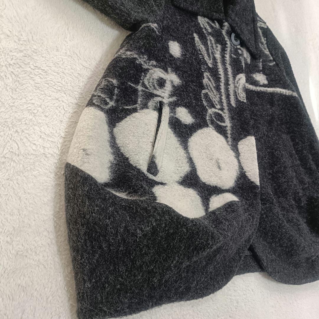 ジェニーギャルソン ウール 立体 コート ジャケット 三星ドレス