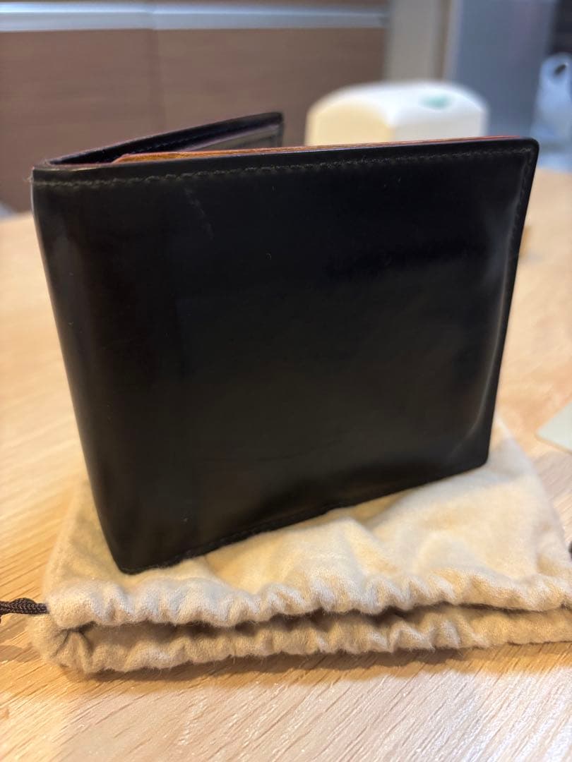 【GANZO】SHELL CORDOVAN 二つ折り財布