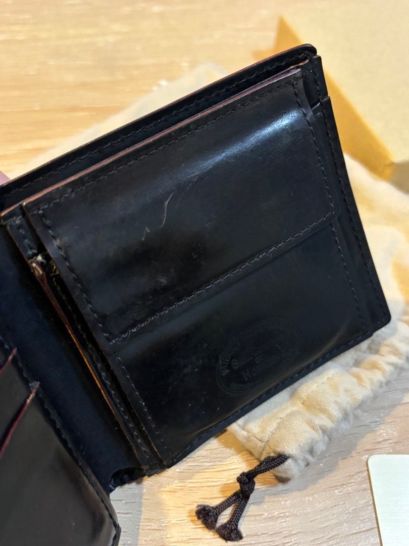 【GANZO】SHELL CORDOVAN 二つ折り財布