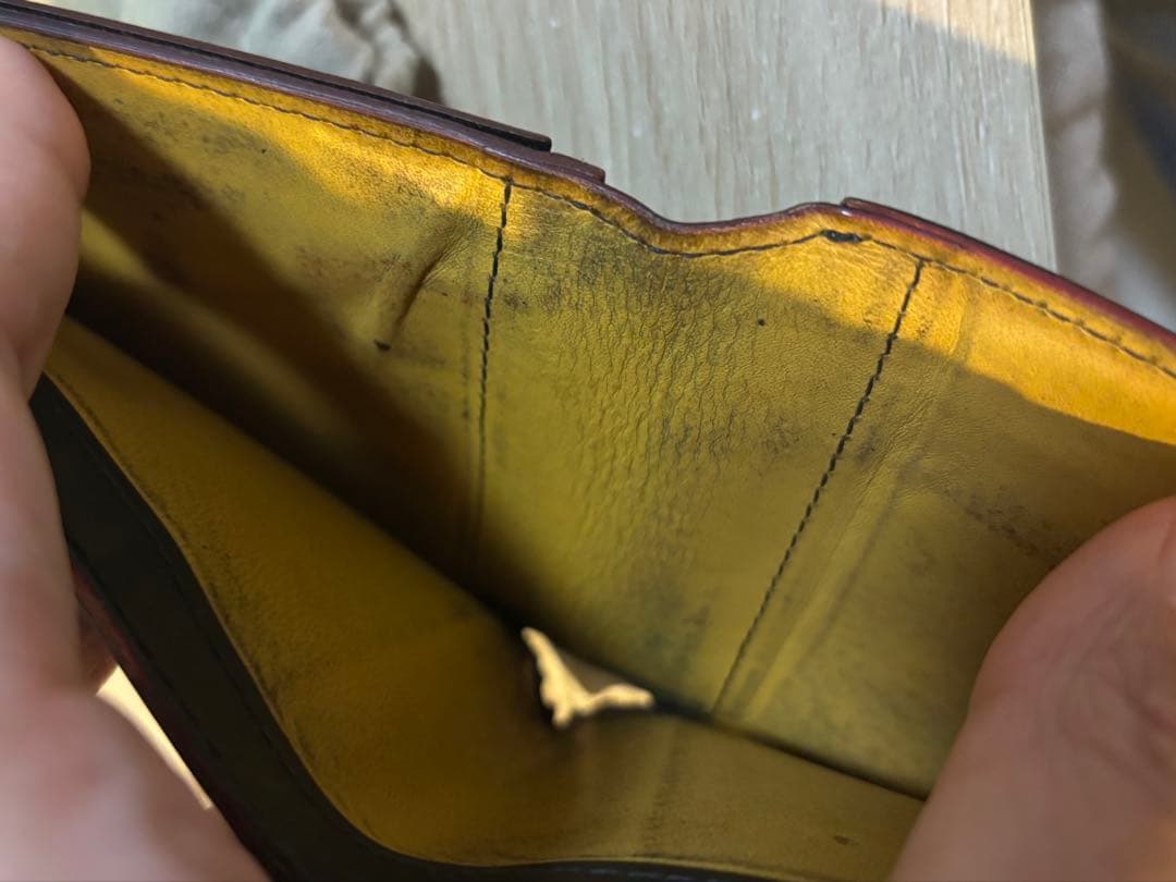 【GANZO】SHELL CORDOVAN 二つ折り財布