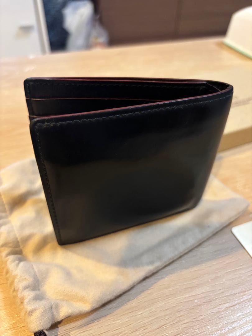 【GANZO】SHELL CORDOVAN 二つ折り財布