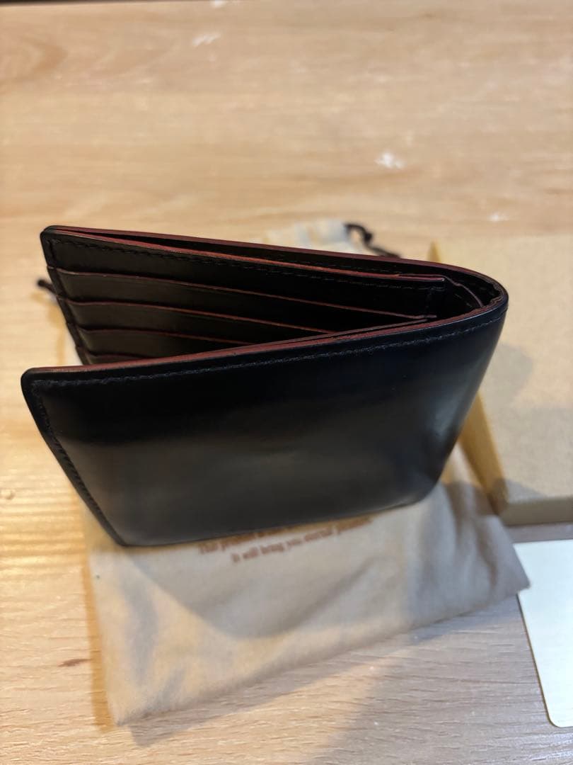 【GANZO】SHELL CORDOVAN 二つ折り財布