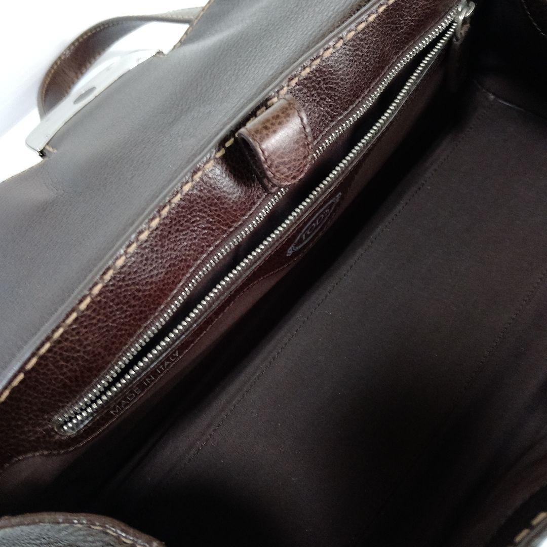 【TODS/トッズ】レザーショルダーバッグ