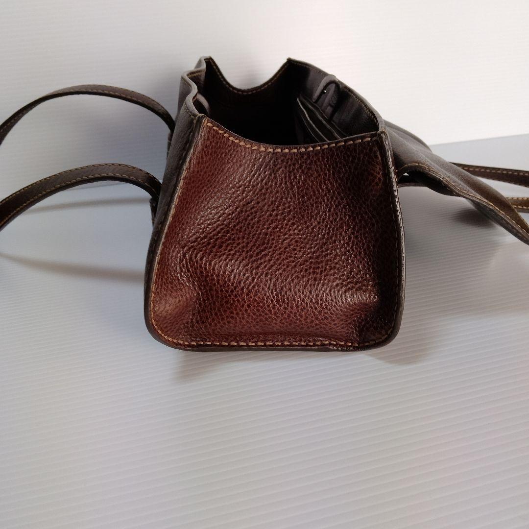 【TODS/トッズ】レザーショルダーバッグ