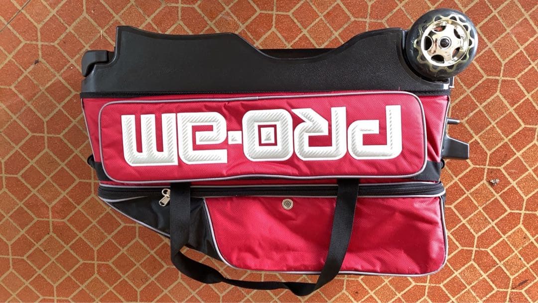 【最終値下げ】ABS プロアマ　pro-am ボウリング用キャリーバッグ 3個用