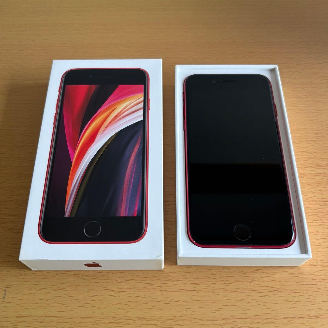 iPhone SE (第2世代) 128GB RED（ジャンク）SIMロックなし