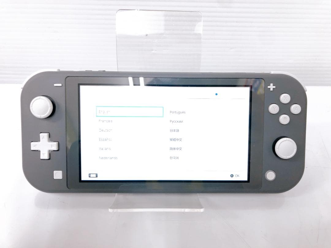 Nintendo Switch Lite グレー 本体 スイッチ ライト
