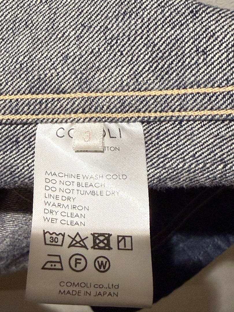 comol デニム　カバーオール　3