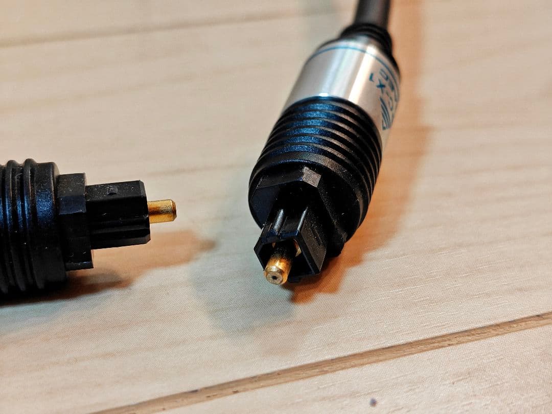 【動作未確認】SAEC OPC-X1 1m 光デジタルケーブル　両端角型　サエク