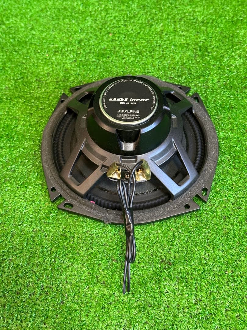 アルパインDDL-R170S(17cm)ツイーター付きカースピーカー動作確認済み