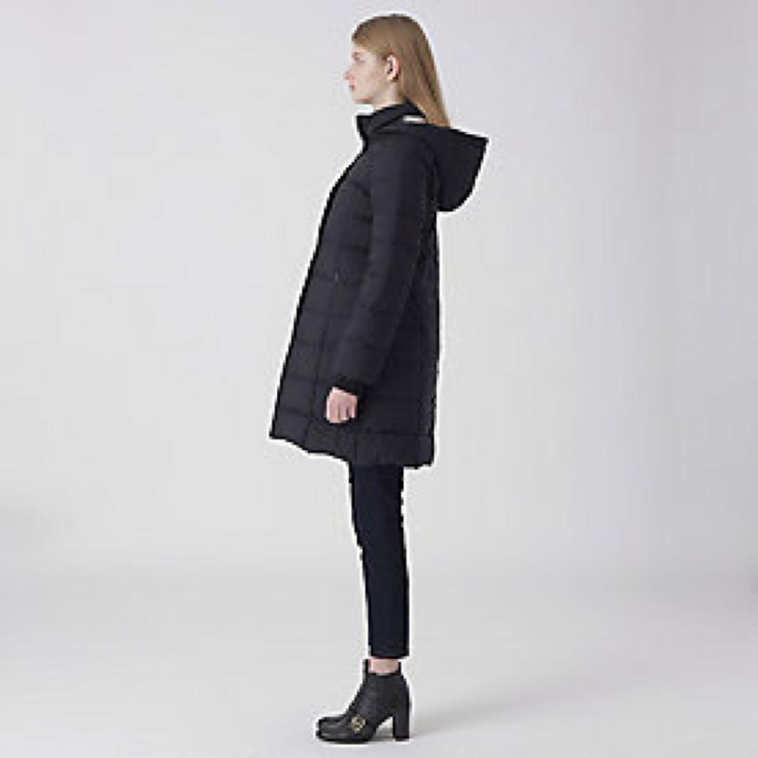 BLUE LABEL CRESTBIREDGEロングダウンコート ネイビー 36