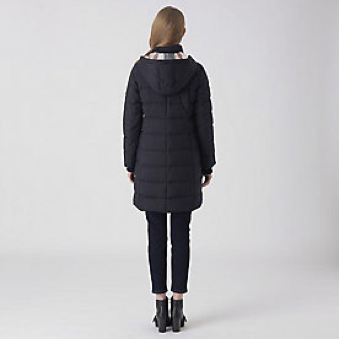 BLUE LABEL CRESTBIREDGEロングダウンコート ネイビー 36