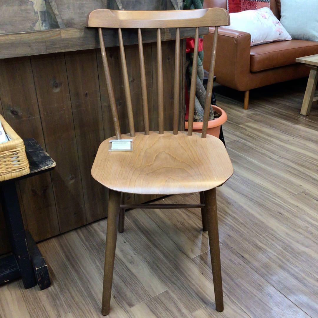 TON社 アイロニカチェア ウインザーチェア USED キズ有 北欧 引取歓迎