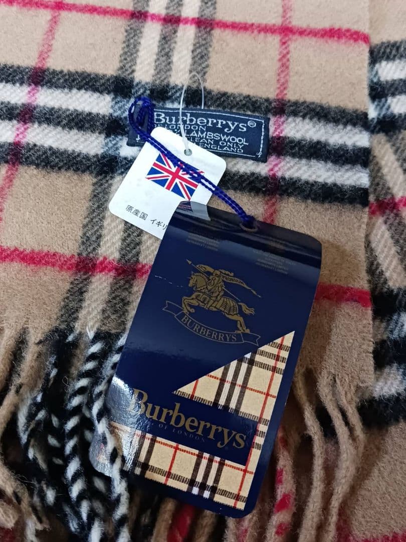 バーバリーズ　ノバチェック　マフラー