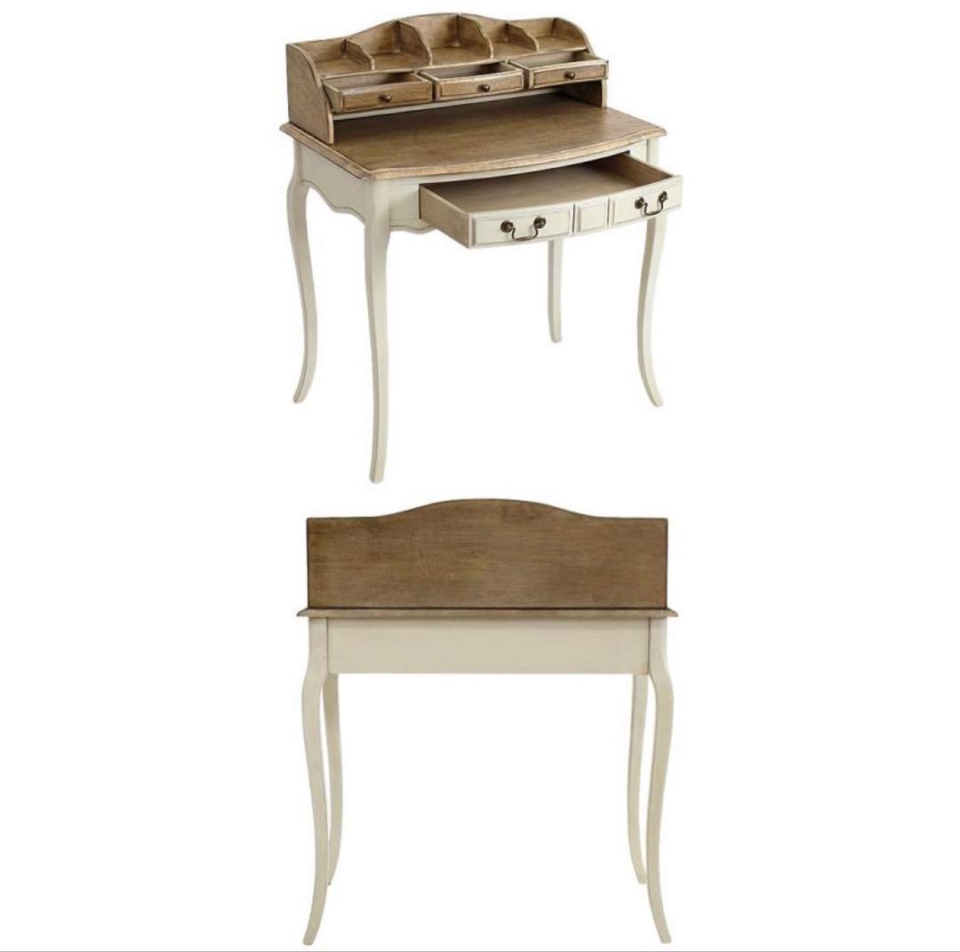 アンティーク風　木製デスク