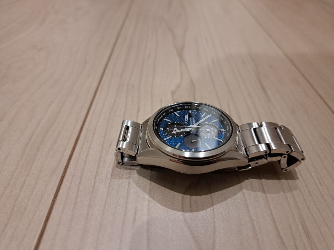 最終値下げSEIKO SSC801 ソーラー クロノグラフ