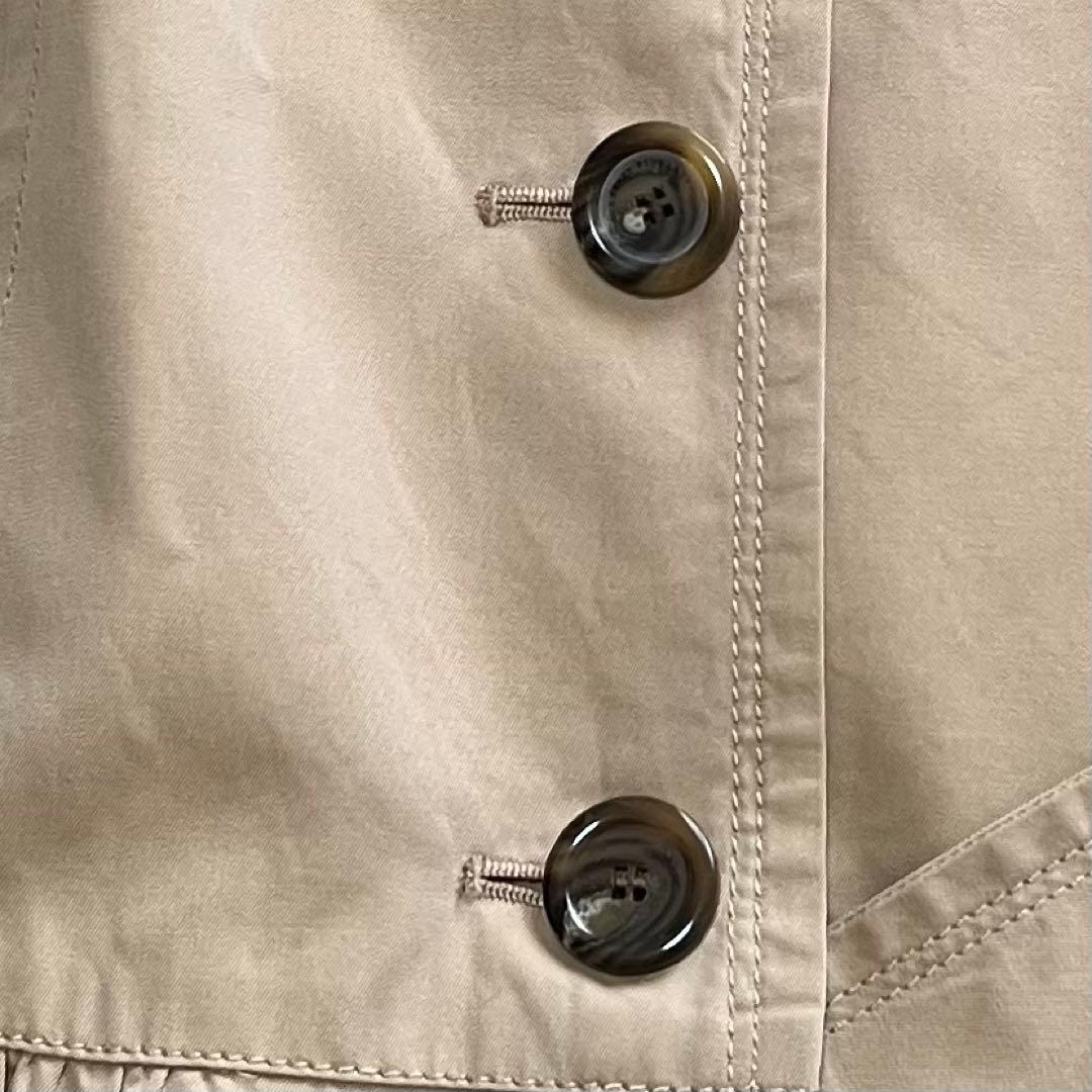 BURBERRY BLUE LABELトレンチコートベージュ フレアノバチェック